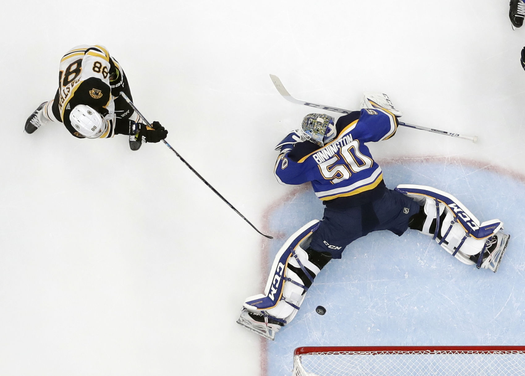 APTOPIX Stanley Cup Bruins Blues Hockey
